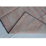 Multi Sizes Cotton  Beige and Red Modern Striped Flat Weave Indian Rug - High Quality Cotton Flatweave Rug