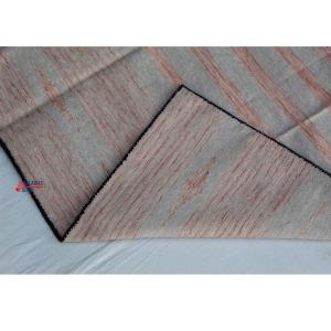 Multi Sizes Cotton  Beige and Red Modern Striped Flat Weave Indian Rug - High Quality Cotton Flatweave Rug