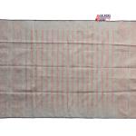 Multi Sizes Cotton  Beige and Red Modern Striped Flat Weave Indian Rug - High Quality Cotton Flatweave Rug