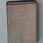 Multi Sizes Cotton  Beige and Red Modern Striped Flat Weave Indian Rug - High Quality Cotton Flatweave Rug